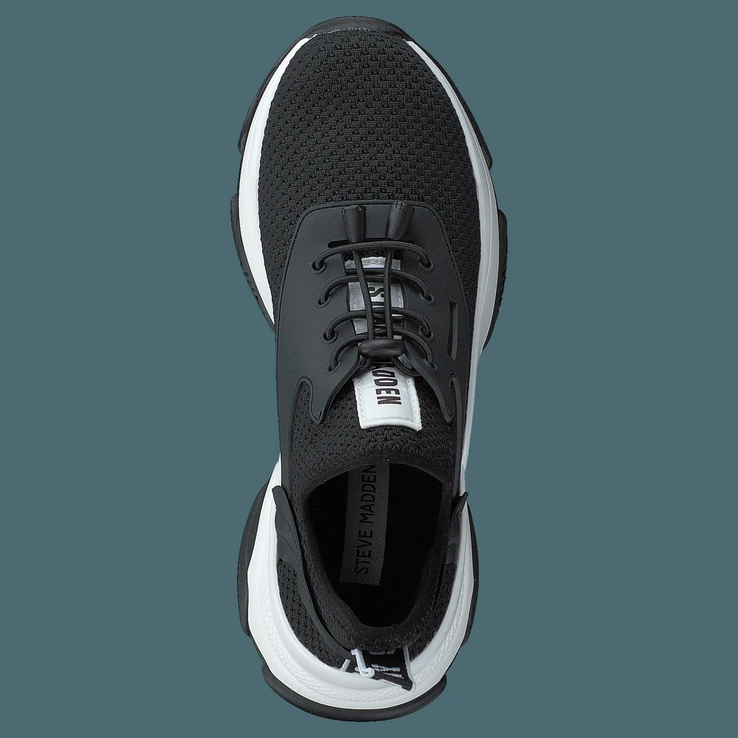 Steve Madden Match Sneaker Black Multi Svart Clearance