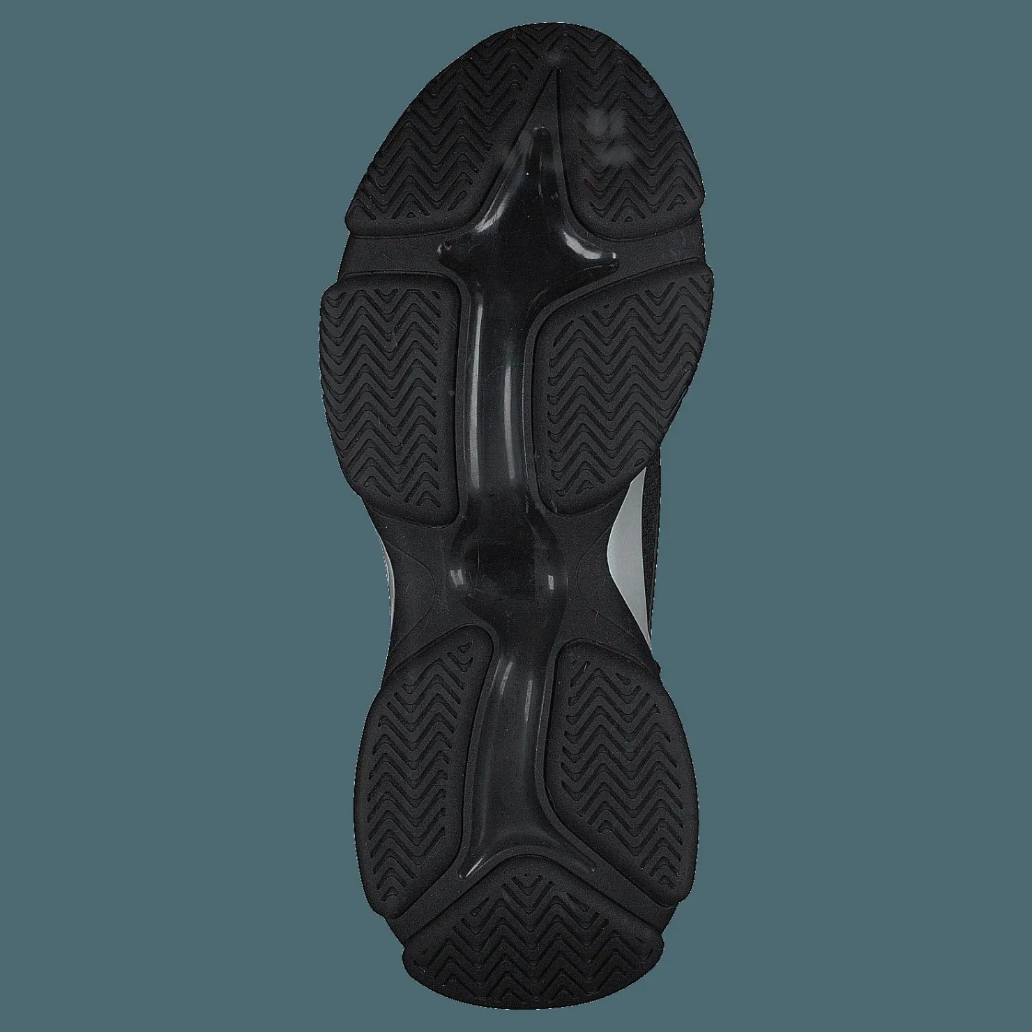 Steve Madden Match Sneaker Black Multi Svart Clearance