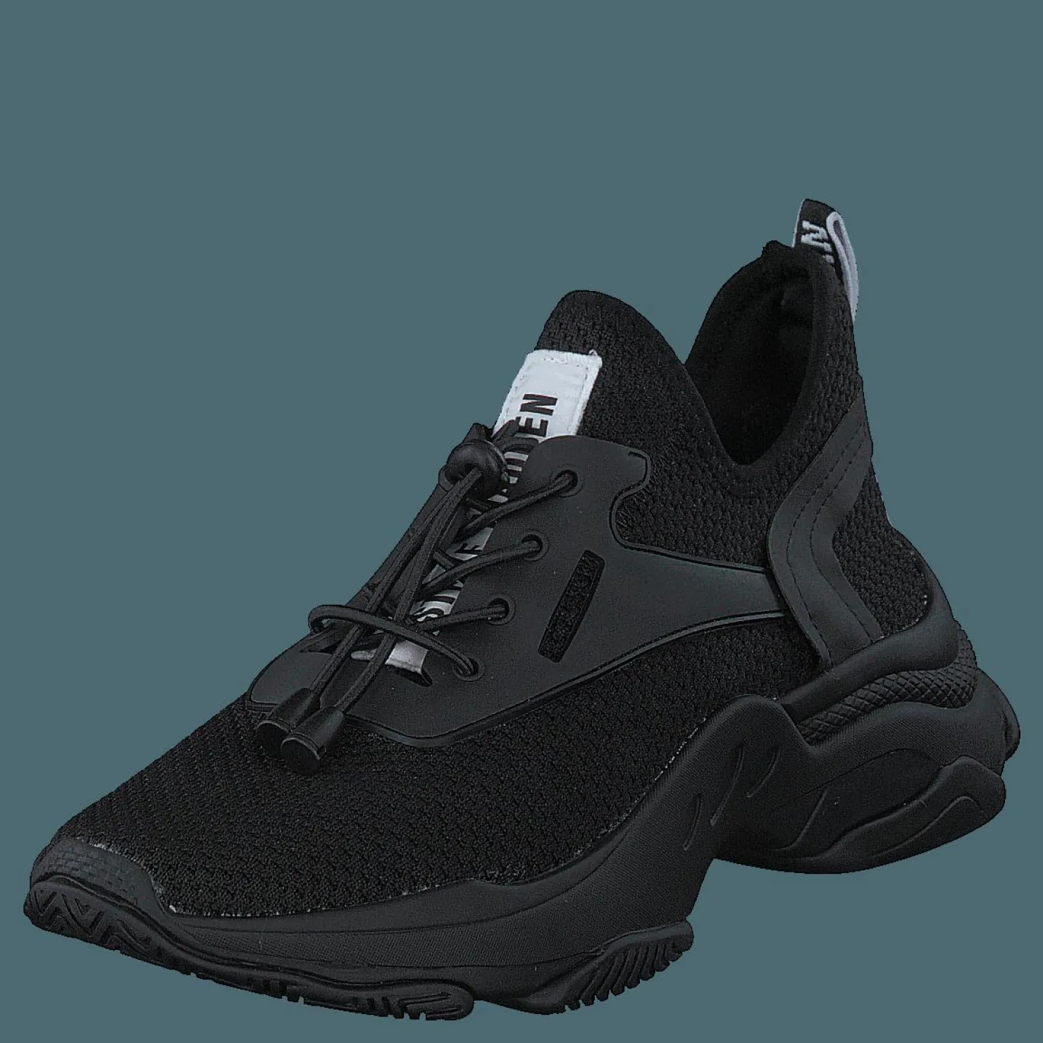 Steve Madden Match Sneaker Black/black Svart Hot