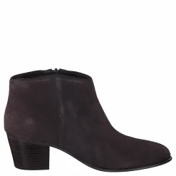 Clarks Maypearl Alice Dark Brown Suede Svart Clearance