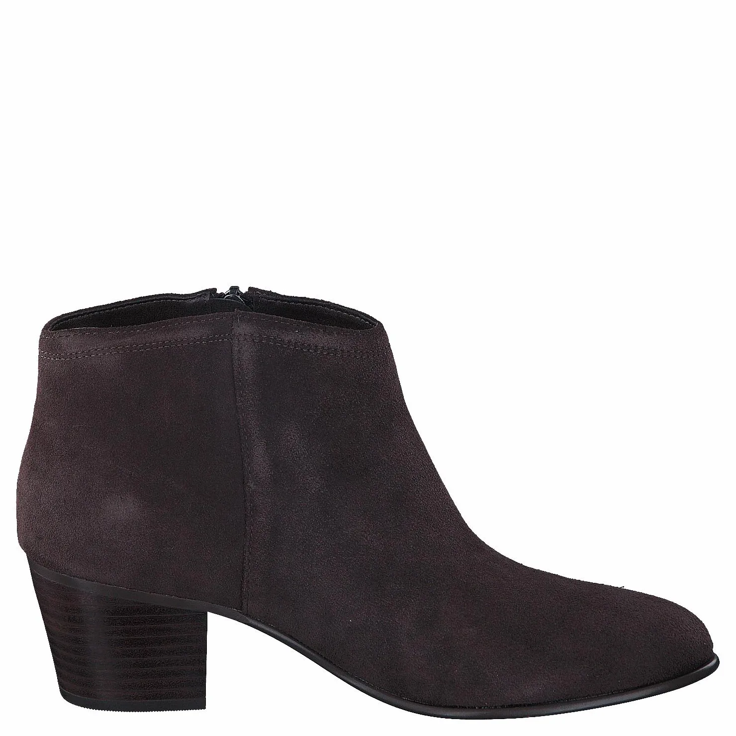 Clarks Maypearl Alice Dark Brown Suede Svart Clearance