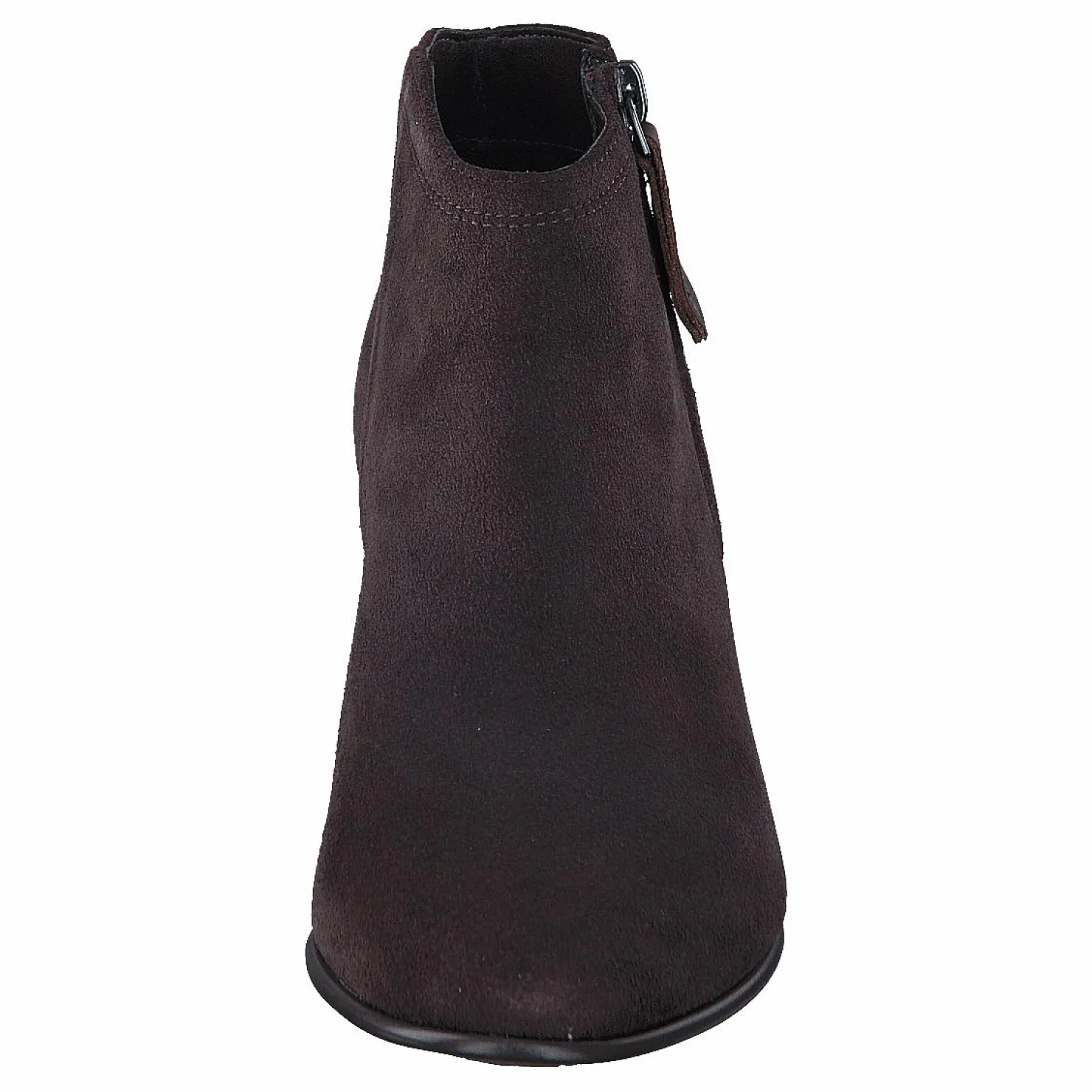 Clarks Maypearl Alice Dark Brown Suede Svart Clearance