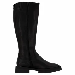 Steve Madden Medellyn High Boots Black Leather Svart