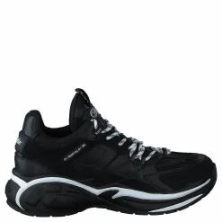 Buffalo Mellow S1 Black/white Svart Outlet