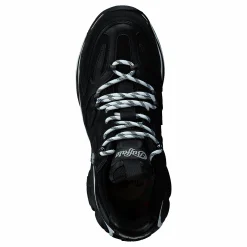 Buffalo Mellow S1 Black/white Svart Outlet