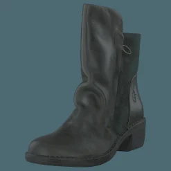 Fly London Mely074fly Diesel/green Forest Svart New