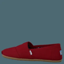 Toms Men's Classics Red Canvas Röd Online