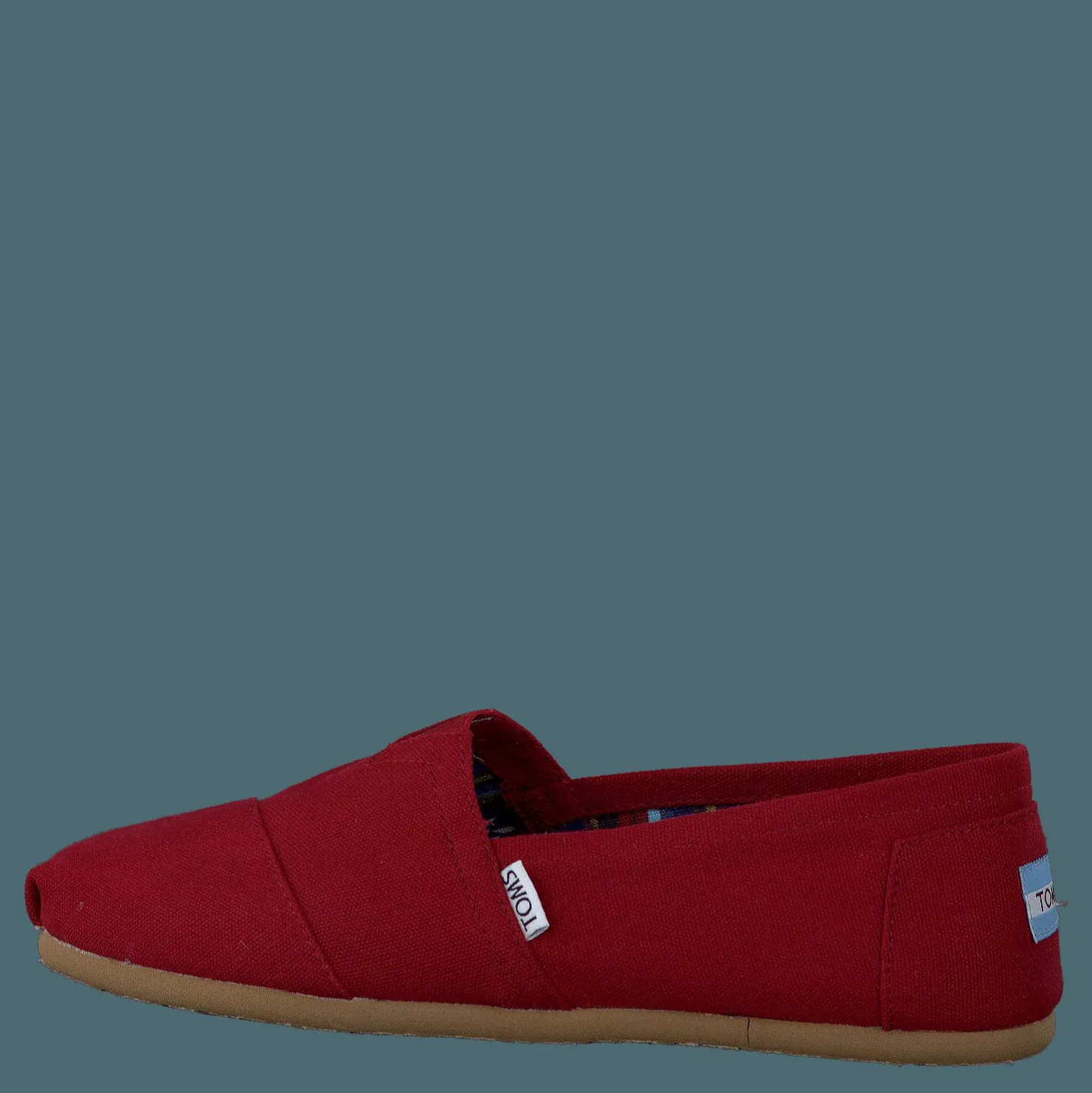 Toms Men's Classics Red Canvas Röd Online