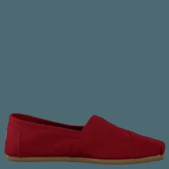 Toms Men's Classics Red Canvas Röd Online