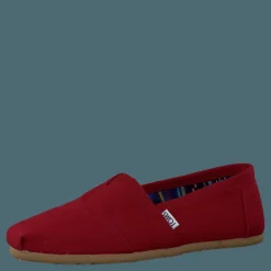 Toms Men's Classics Red Canvas Röd Online