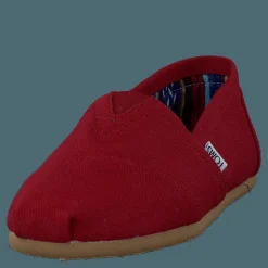 Toms Men's Classics Red Canvas Röd Online