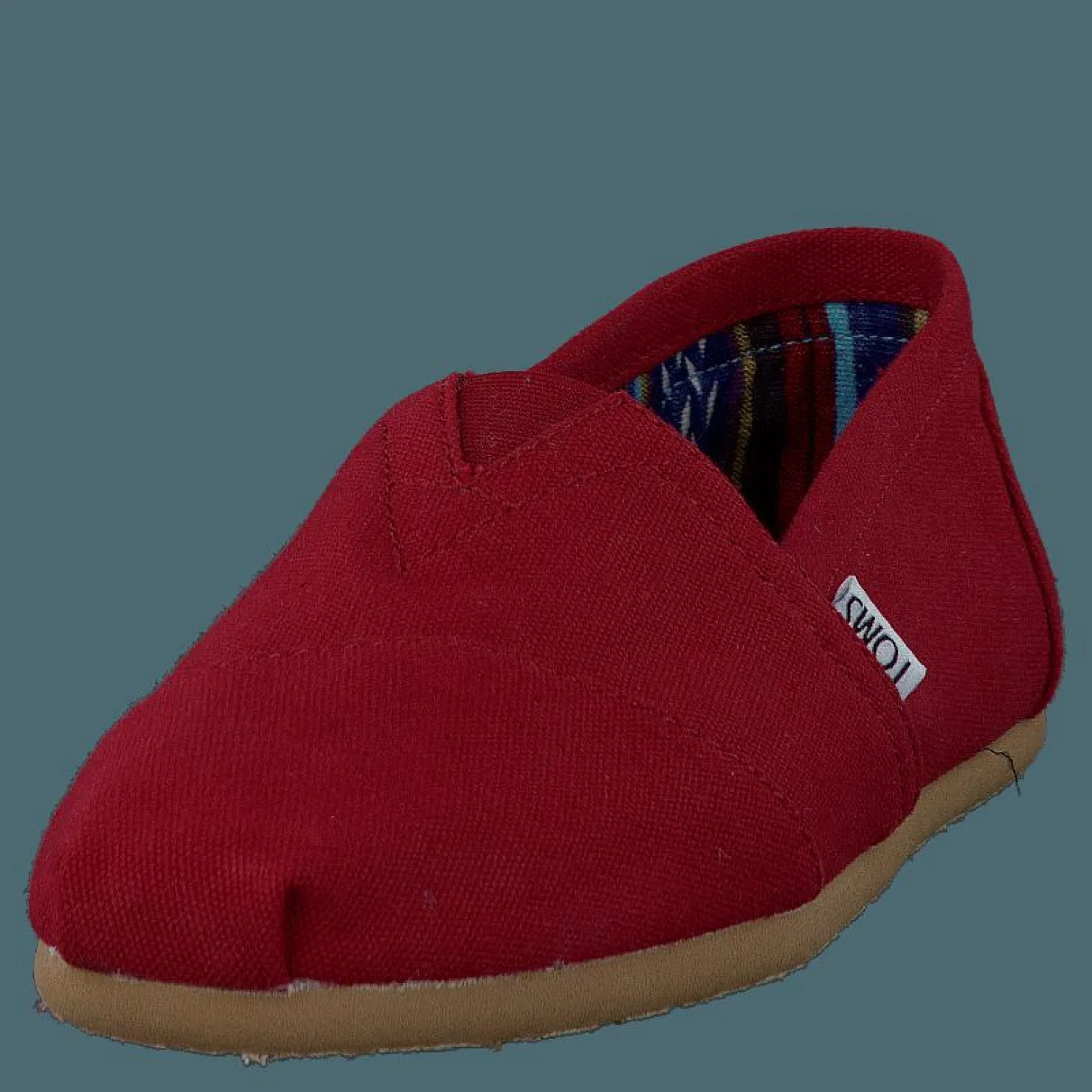 Toms Men's Classics Red Canvas Röd Online