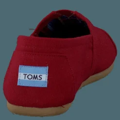 Toms Men's Classics Red Canvas Röd Online
