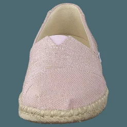 Toms Metallic Woven Rope Chalky Pink Röd, Lila och Beige Hot