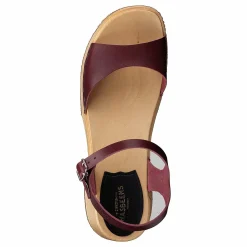 Swedish Hasbeens Mia Bordeaux Beige, Röd och Brun Outlet