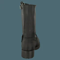 Johnny Bulls Mid Boot Warm lining Black/Silver Svart Online