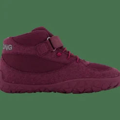 Affenzahn Mid Boot Wool Dreamer Berry Red Outlet