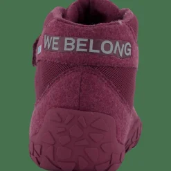 Affenzahn Mid Boot Wool Dreamer Berry Red Outlet