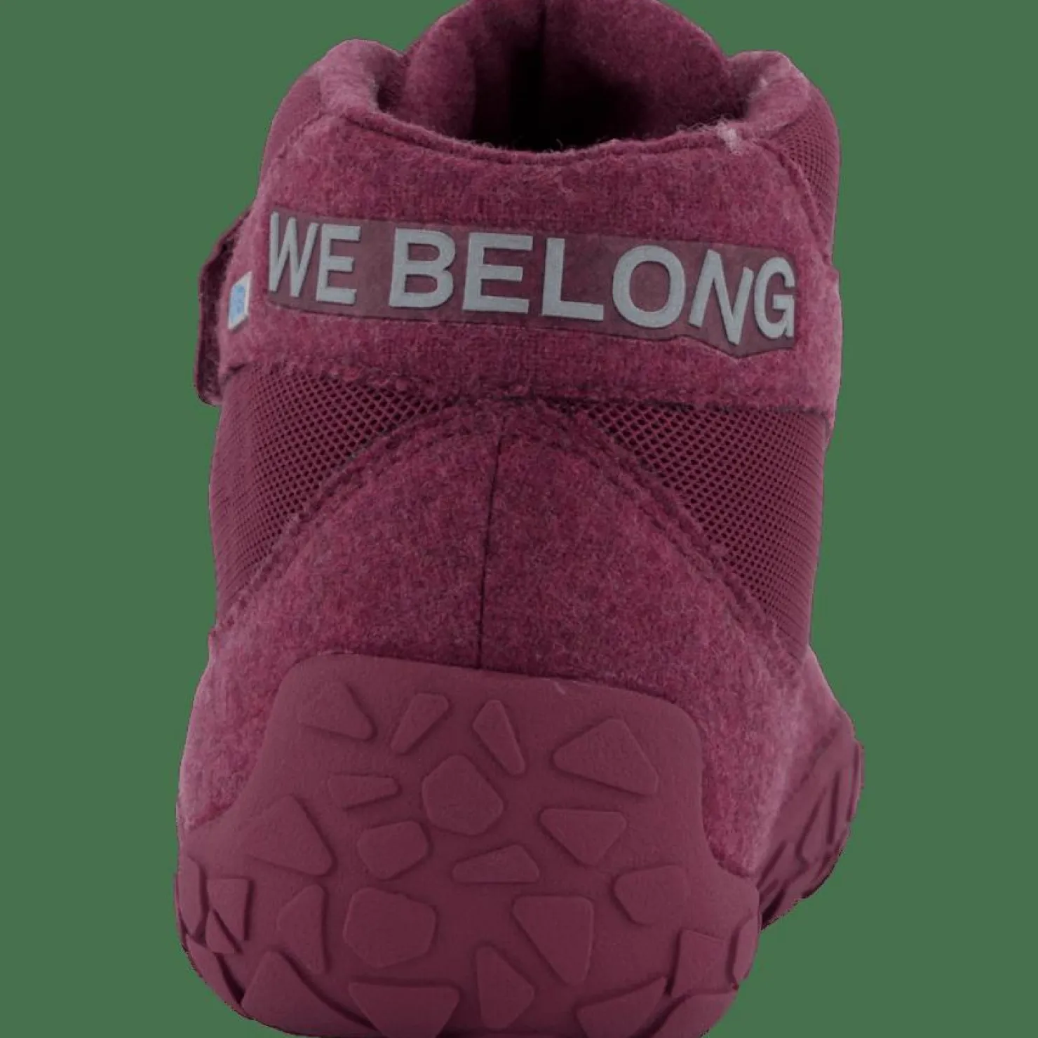 Affenzahn Mid Boot Wool Dreamer Berry Red Outlet