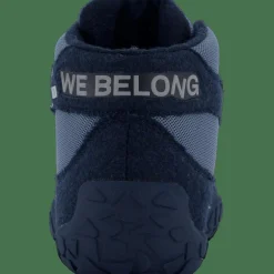 Affenzahn Mid Boot Wool Dreamer Creek Blue Discount