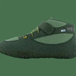 Affenzahn Mid Boot Wool Dreamer Forest Green New