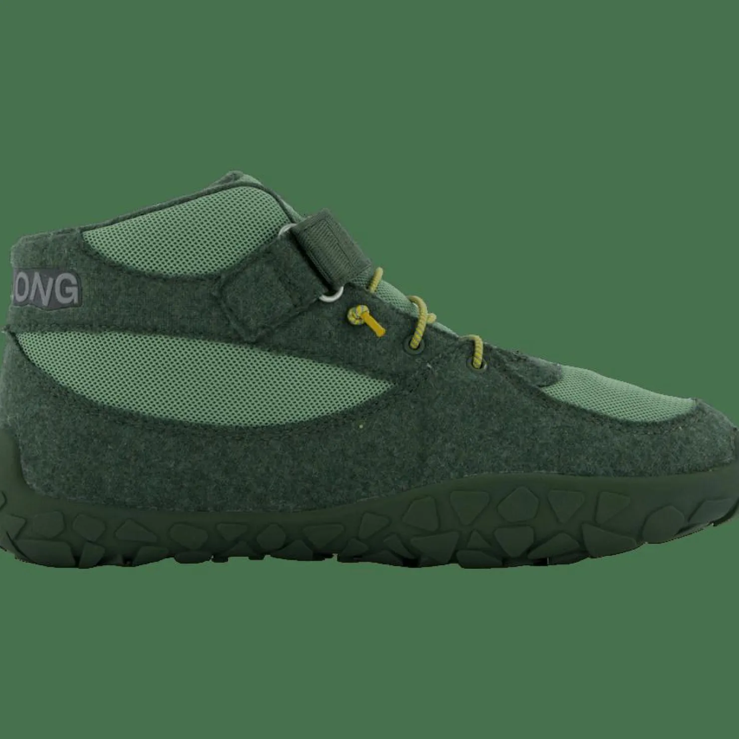 Affenzahn Mid Boot Wool Dreamer Forest Green New