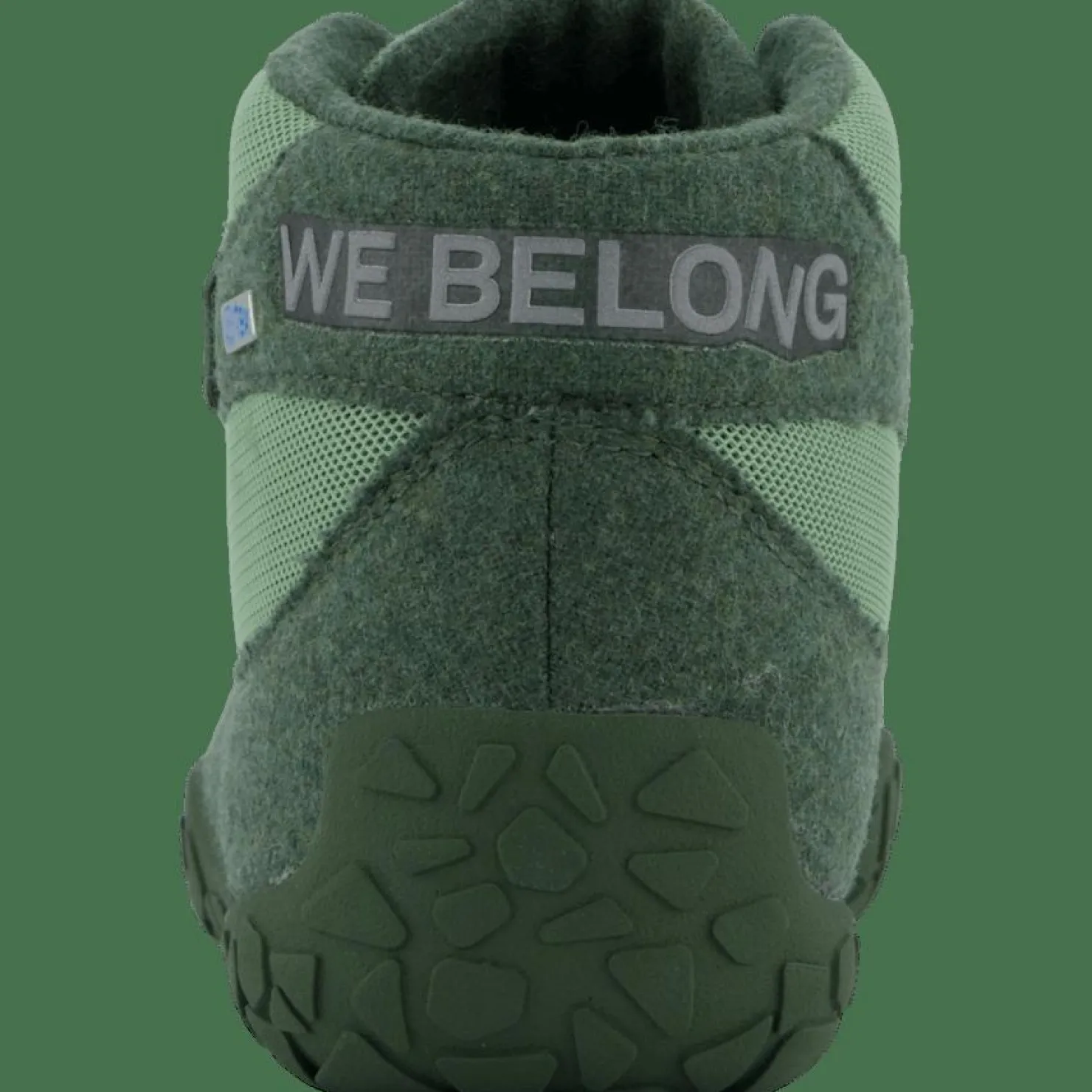 Affenzahn Mid Boot Wool Dreamer Forest Green New