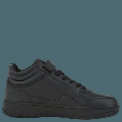 Champion Mid Cut Shoe Rebound Vintage Kk006 Svart Hot