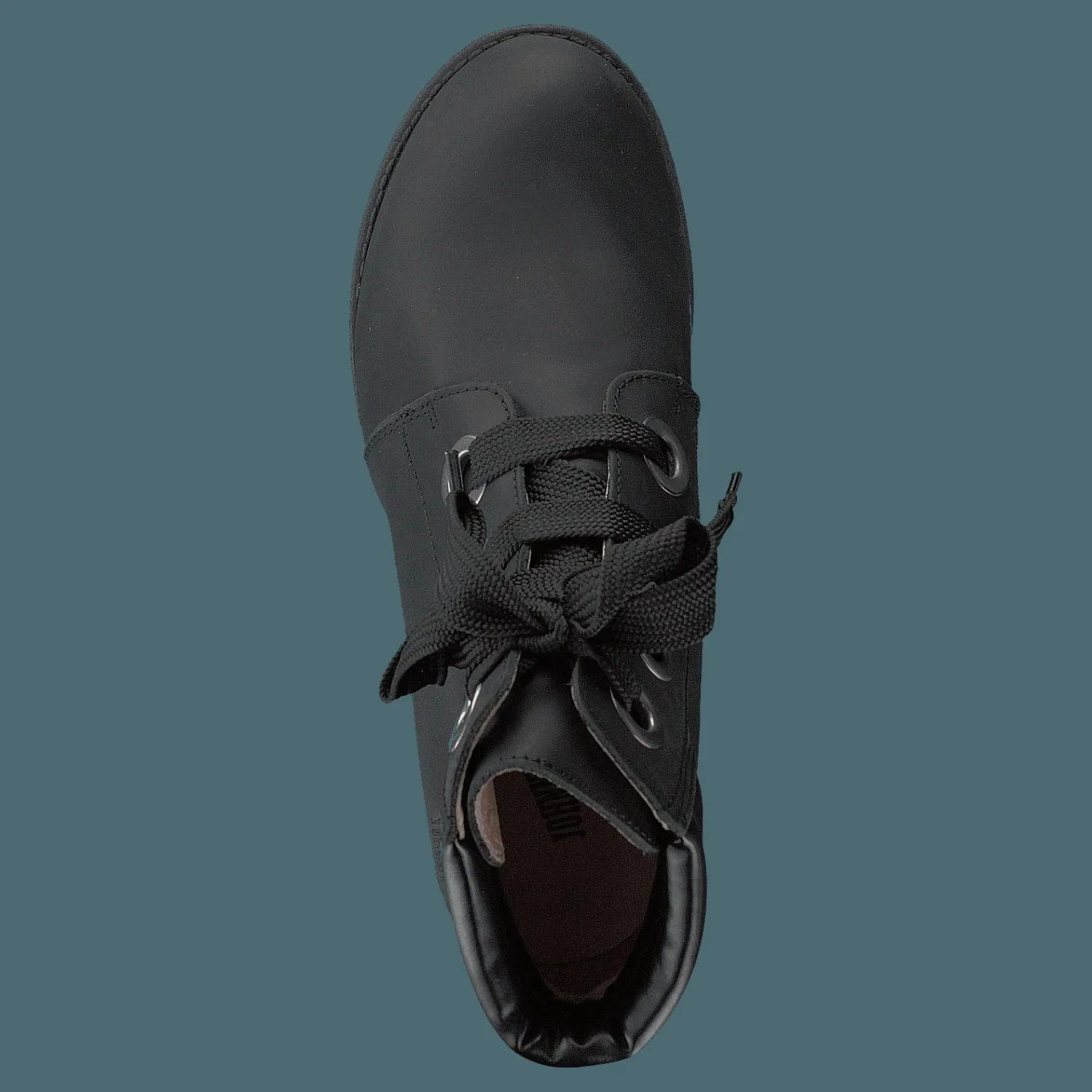 Johnny Bulls Mid Lace Boot Black/silver Silver och Svart Hot