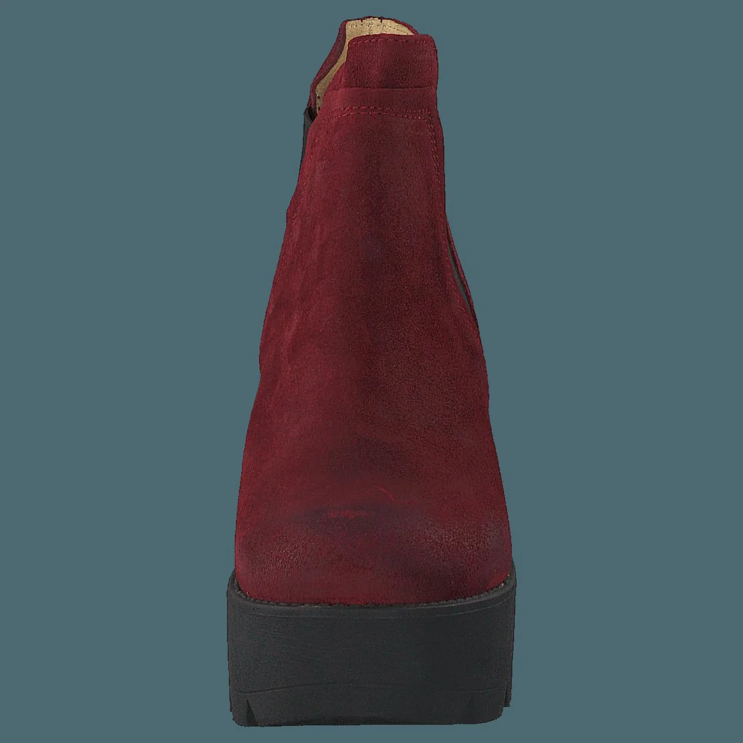 Johnny Bulls Mid Platform Boot Bordo Röd Outlet