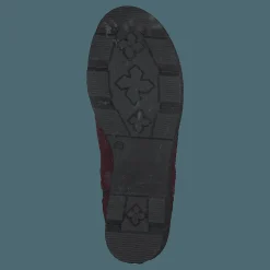 Johnny Bulls Mid Platform Boot Bordo Röd Outlet