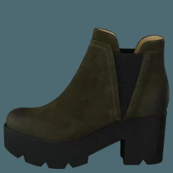 Johnny Bulls Mid Platform Boot Green Brun Outlet