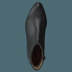 Johnny Bulls Mid Zip Boot Black Svart