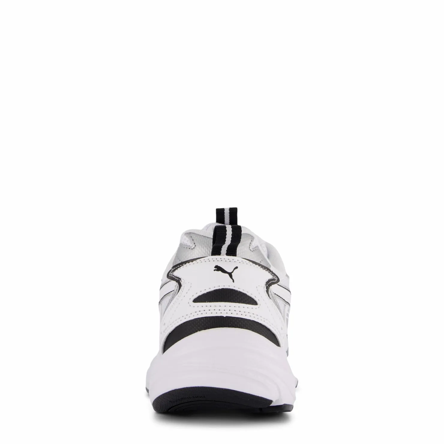 Puma Milenio Tech White- Black- Sil Vit Clearance