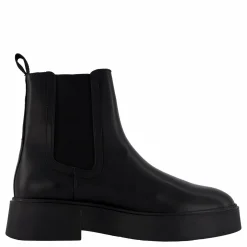 Tommy Hilfiger Minimal Leather Chelsea Logota Black Svart Hot