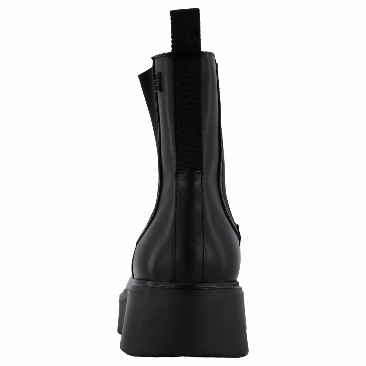 Tommy Hilfiger Minimal Leather Chelsea Logota Black Svart Hot