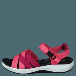 Clarks Mira Tide Bright Coral Rosa Clearance