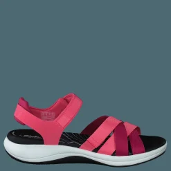 Clarks Mira Tide Bright Coral Rosa Clearance