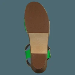Swedish Hasbeens Mirja Neon Green Beige och Grön Sale