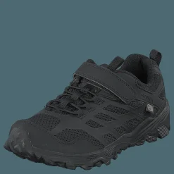 Merrell Moab Fst A/c Low Wtpf Black/black Svart New