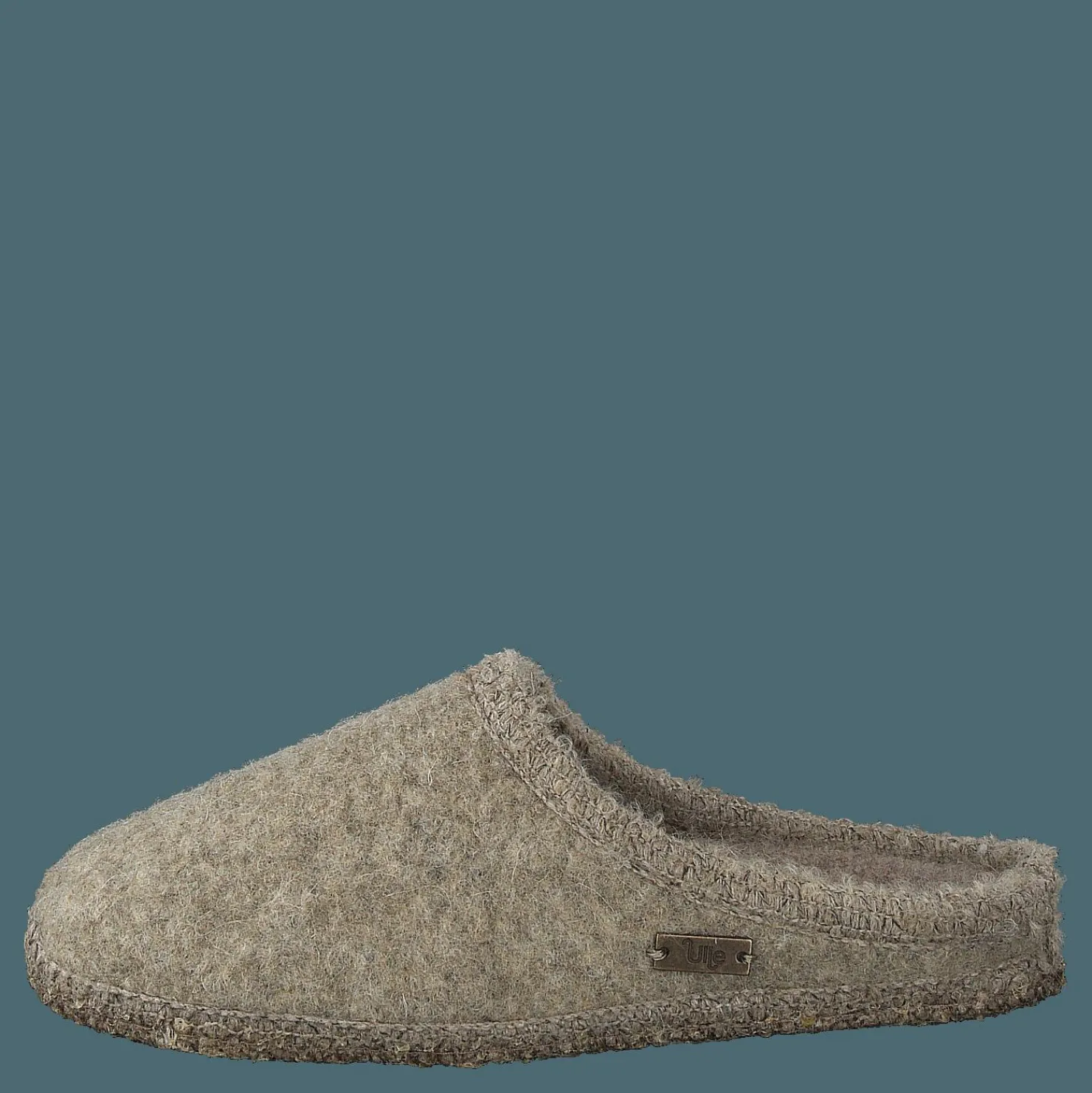 Ulle Mohair Seamless Beige Melange Brun Hot