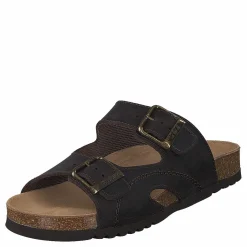 Scholl Moldava Dk Brown Svart Clearance