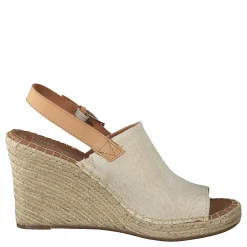 Toms Monica Natural Hemp/leather Beige New