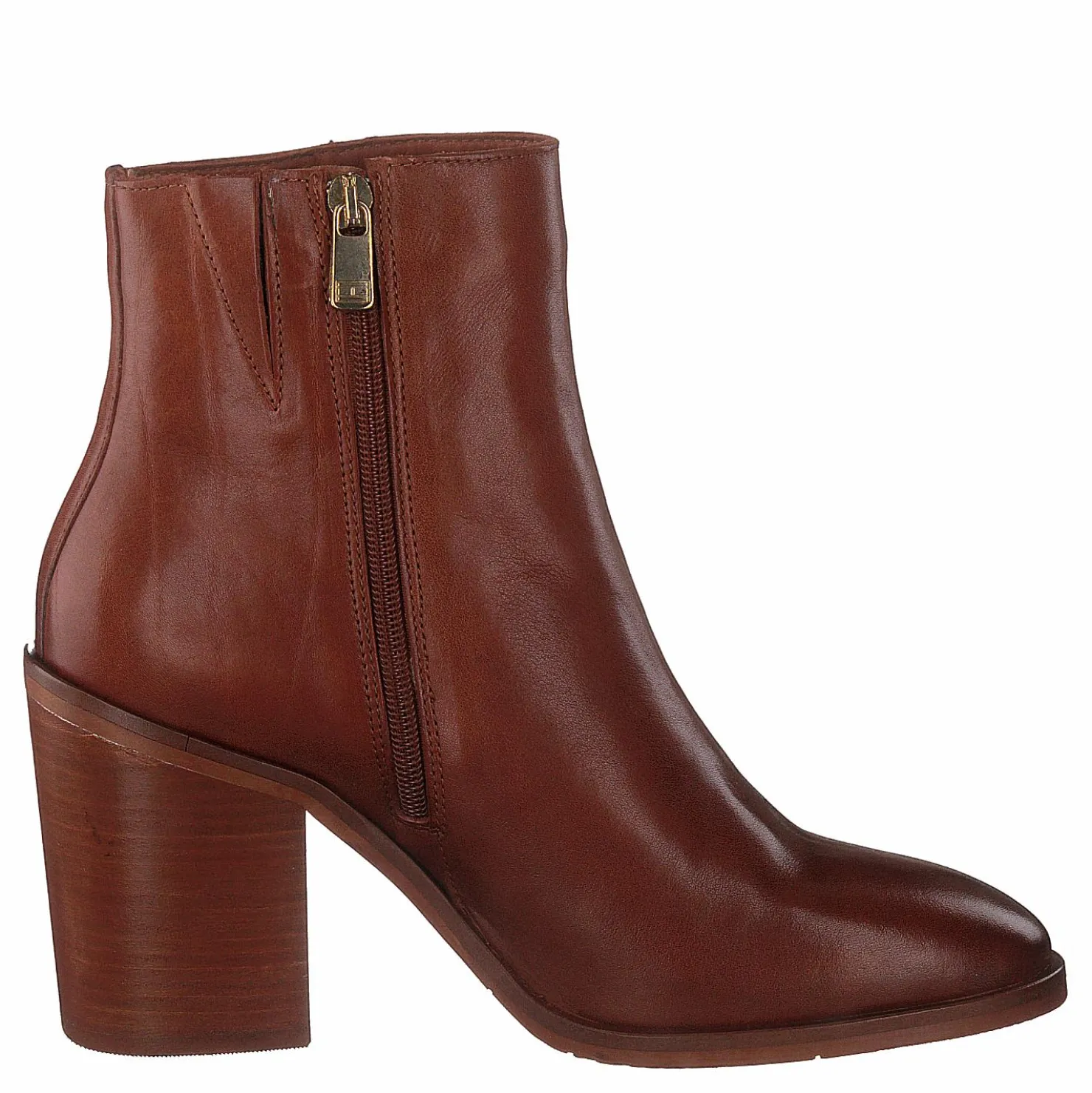 Tommy Hilfiger Mono Color Heeled Rust Brun