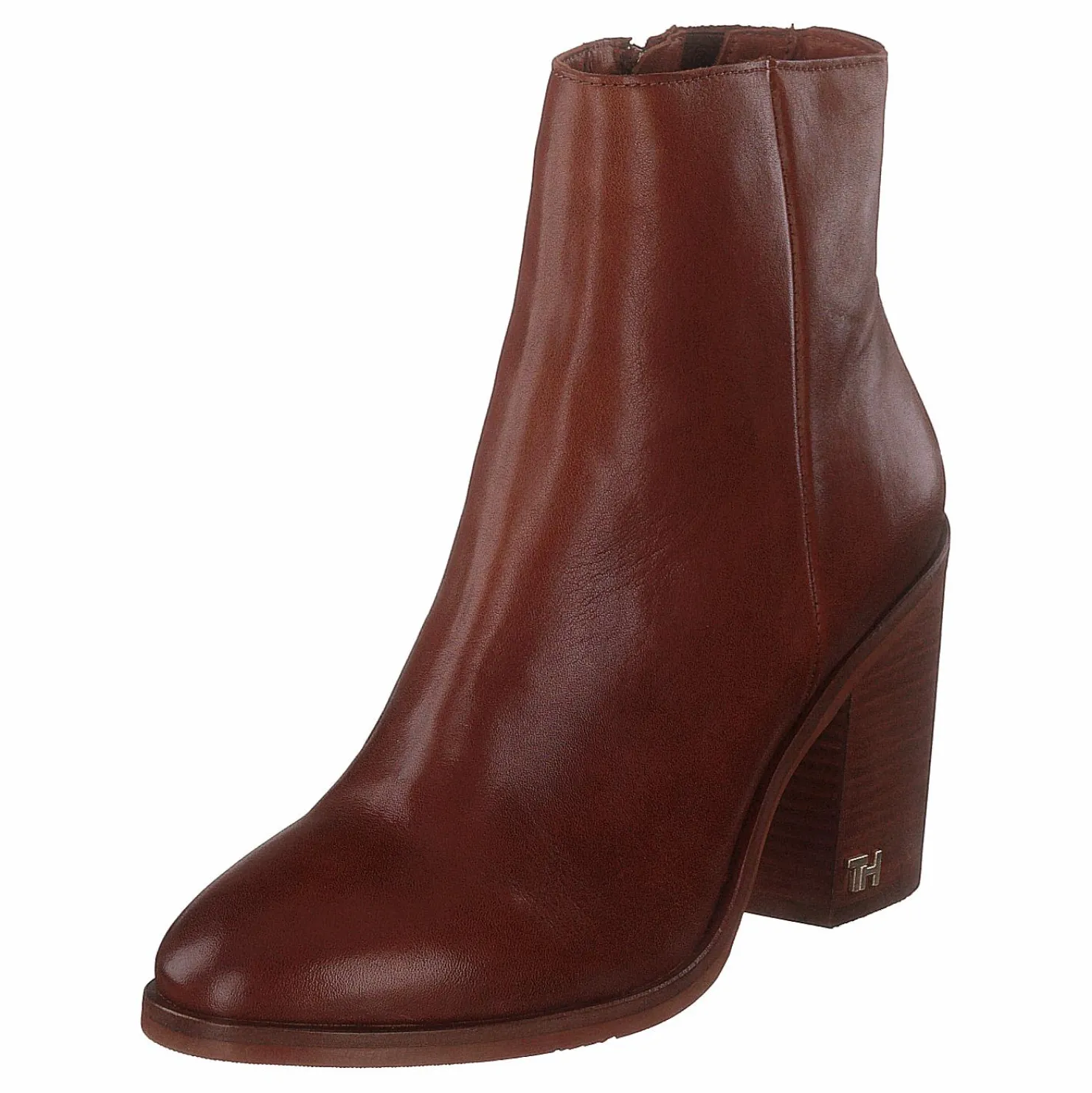 Tommy Hilfiger Mono Color Heeled Rust Brun