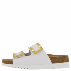 Scholl Monterey 2 Straps White Vit New