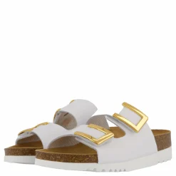 Scholl Monterey 2 Straps White Vit New