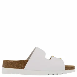 Scholl Monterey 2 Straps White Vit New
