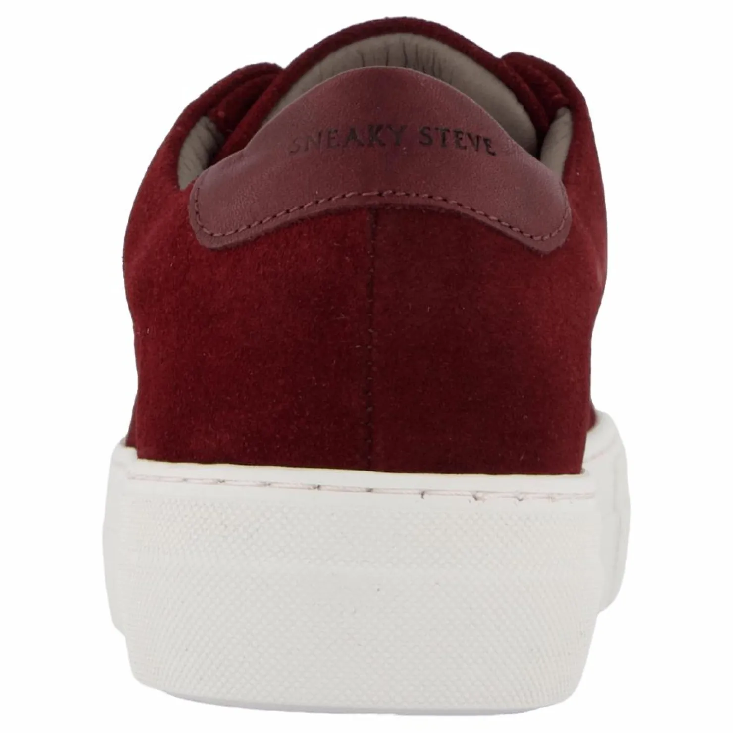 Sneaky Steve Moore W Suede Bordeaux Röd Clearance