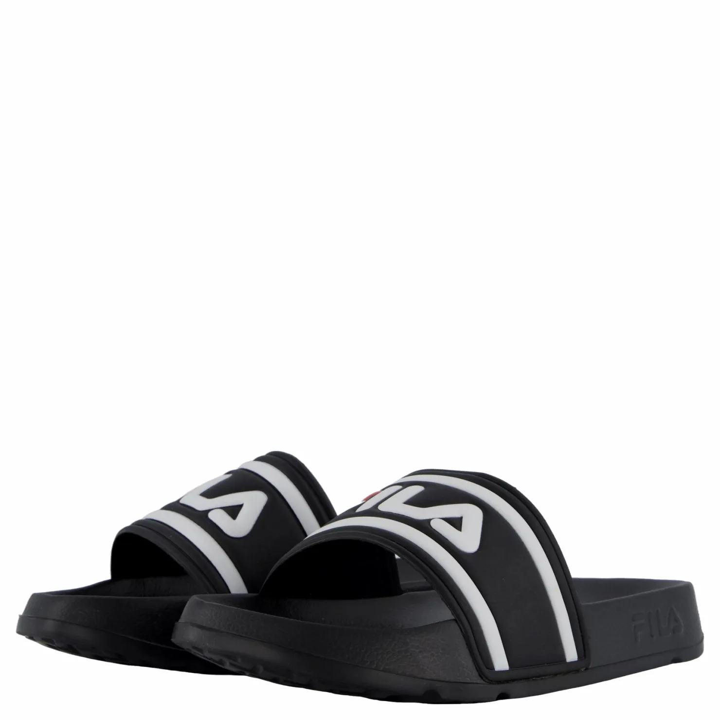 Fila Morro Bay Slipper Teens Black Svart Discount